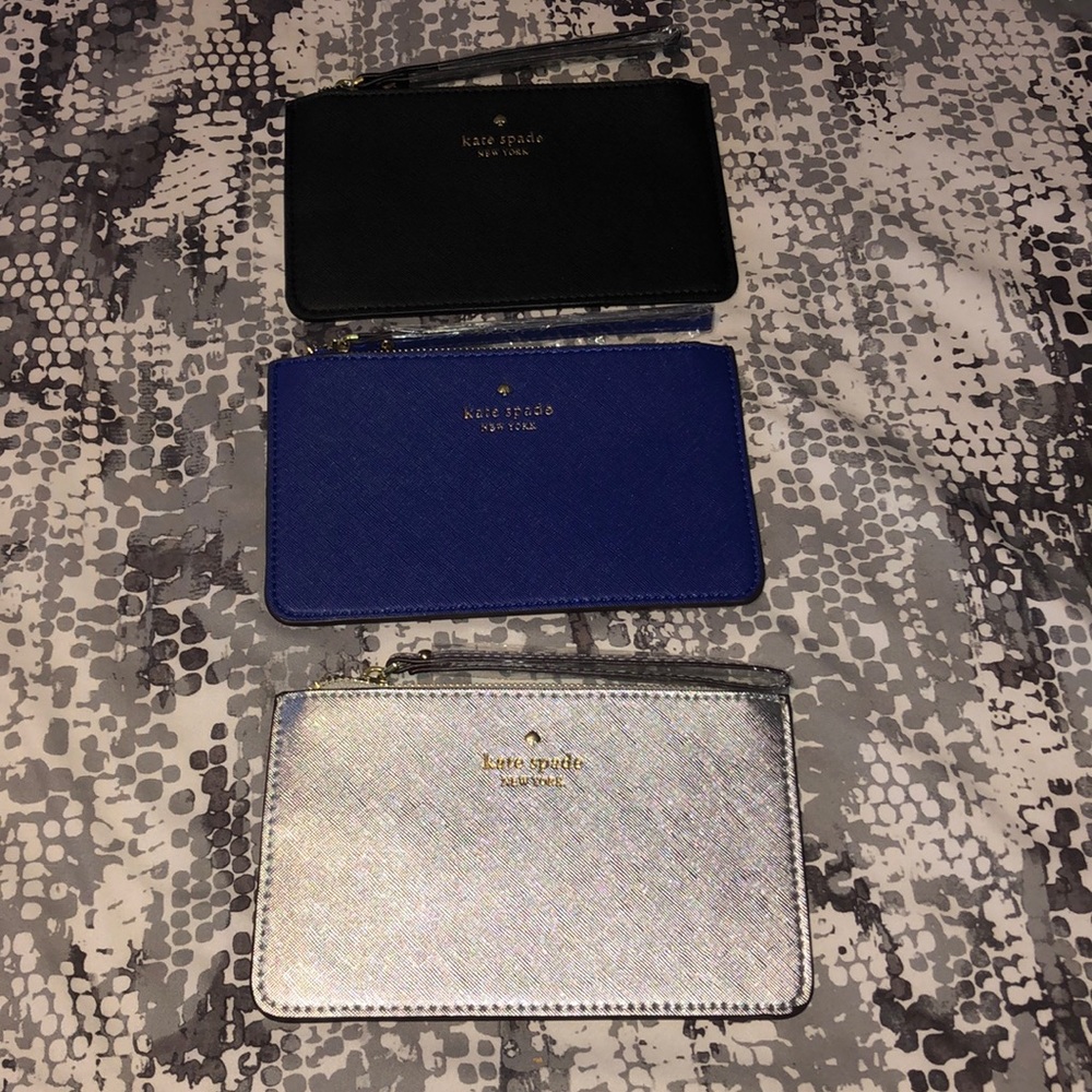 3 Kate spade wristlets